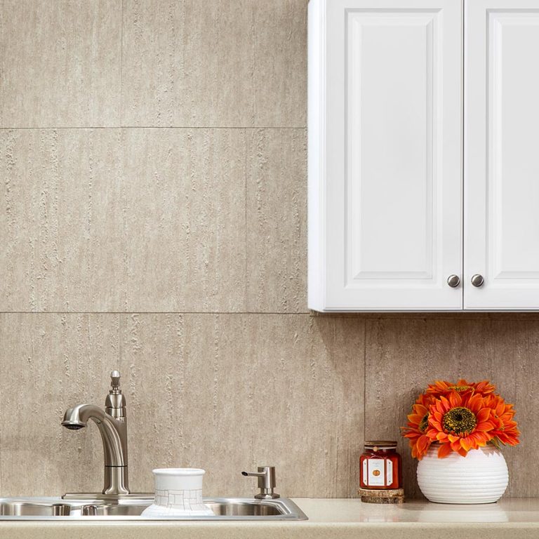 raindrop tile backsplash